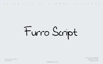 Furro Script Font