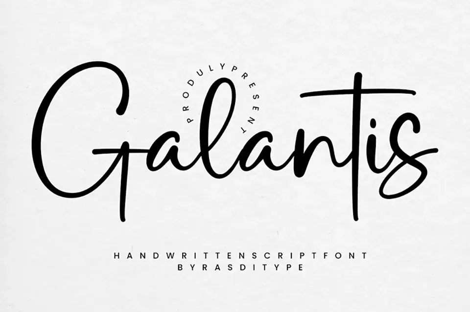 Galantis Font