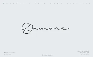 Gamore Font
