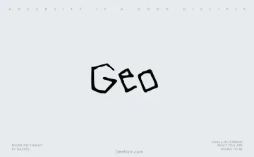 Geo Font