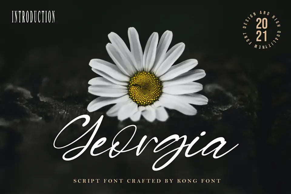 Georgia Handwritten Font