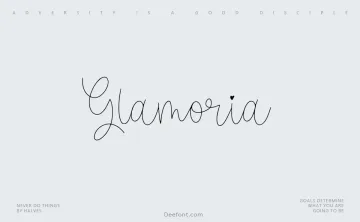 Glamoria Font