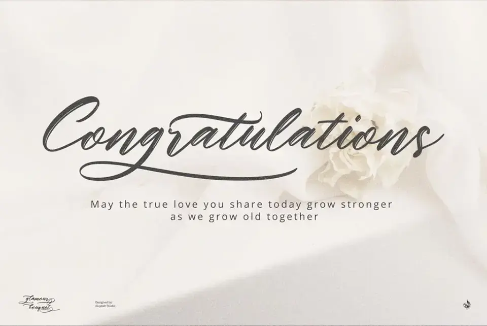 Glamour Bouquet Font