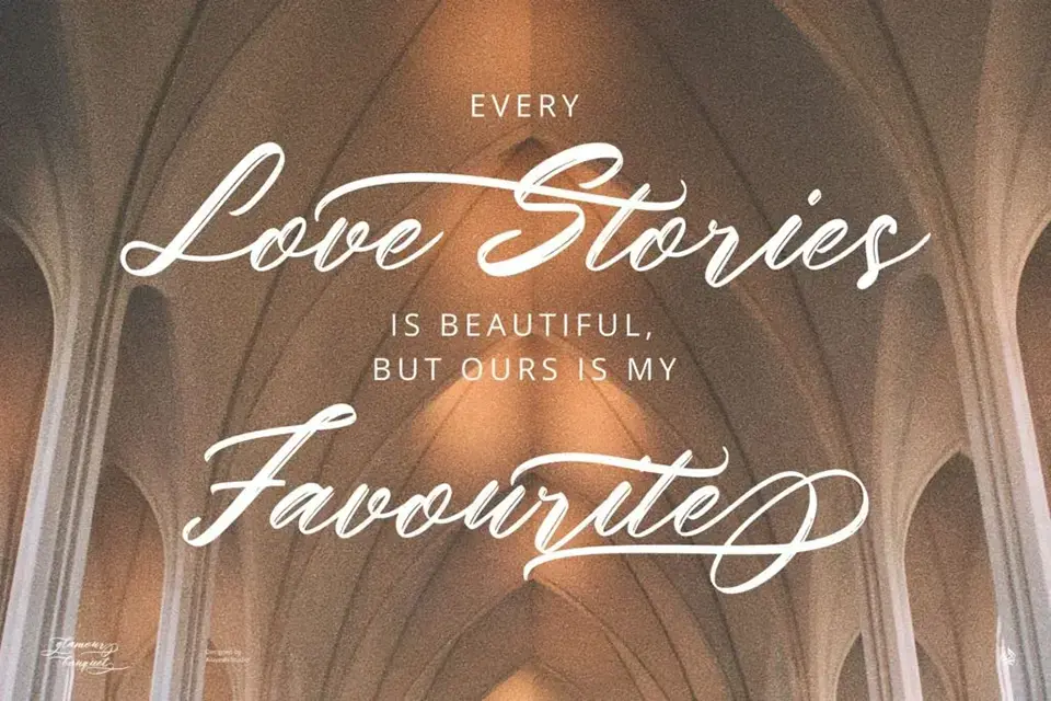 Glamour Bouquet Font