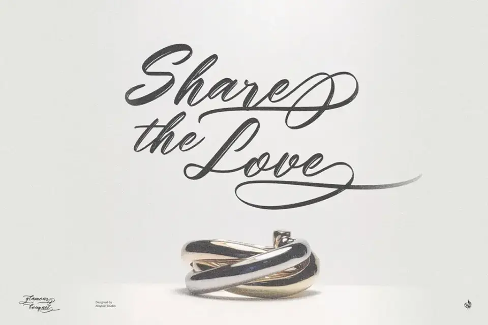 Glamour Bouquet Font