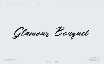Glamour Bouquet Font