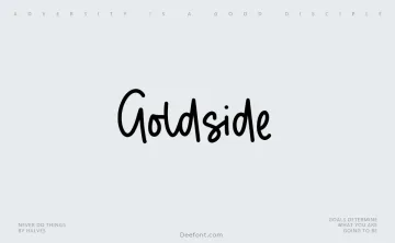 Goldside Font