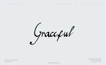 Graceful Font