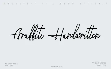 Graffiti Handwritten Font