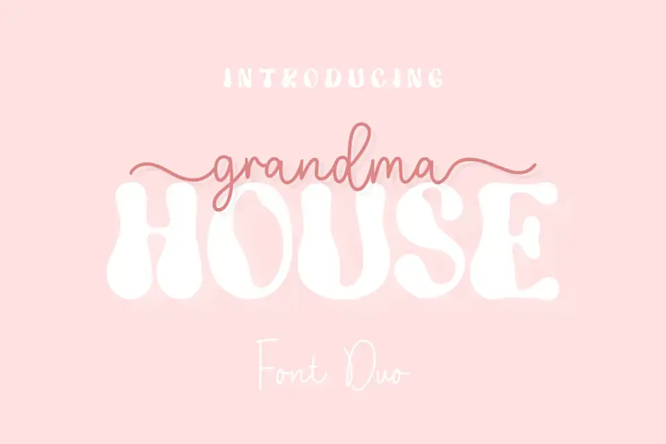 Grandma House Font