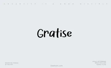 Gratise Font