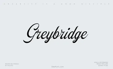 Greybridge Font