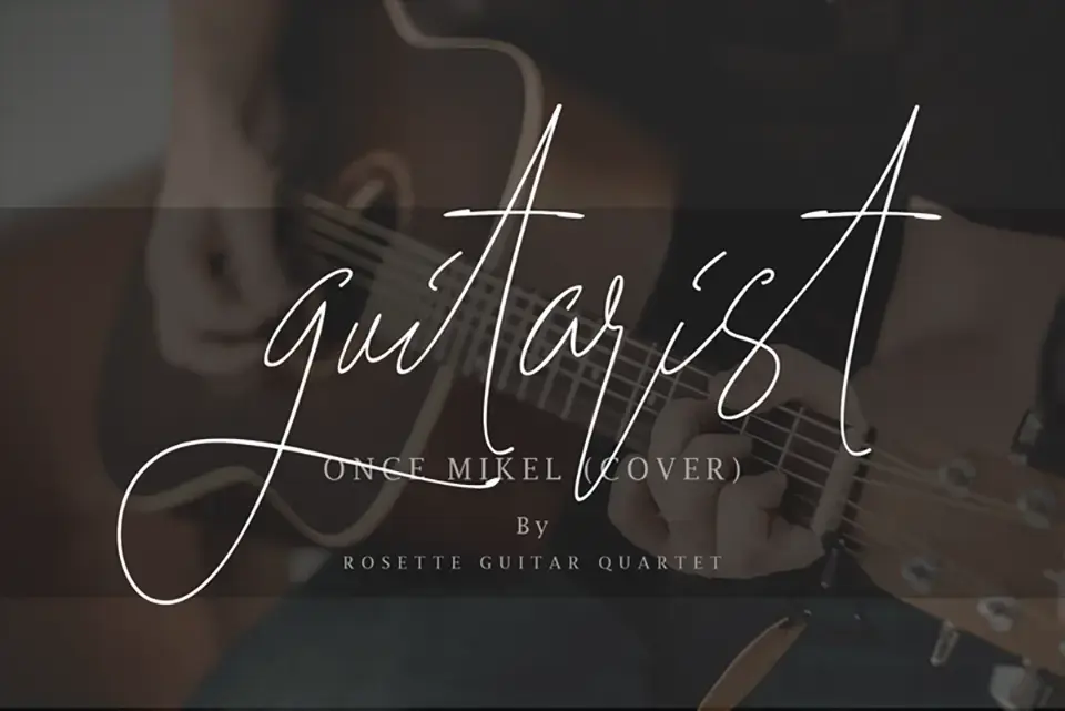 Guitarist Font