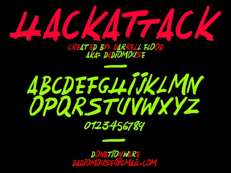 HackatTack Font