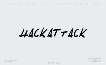HackatTack Font