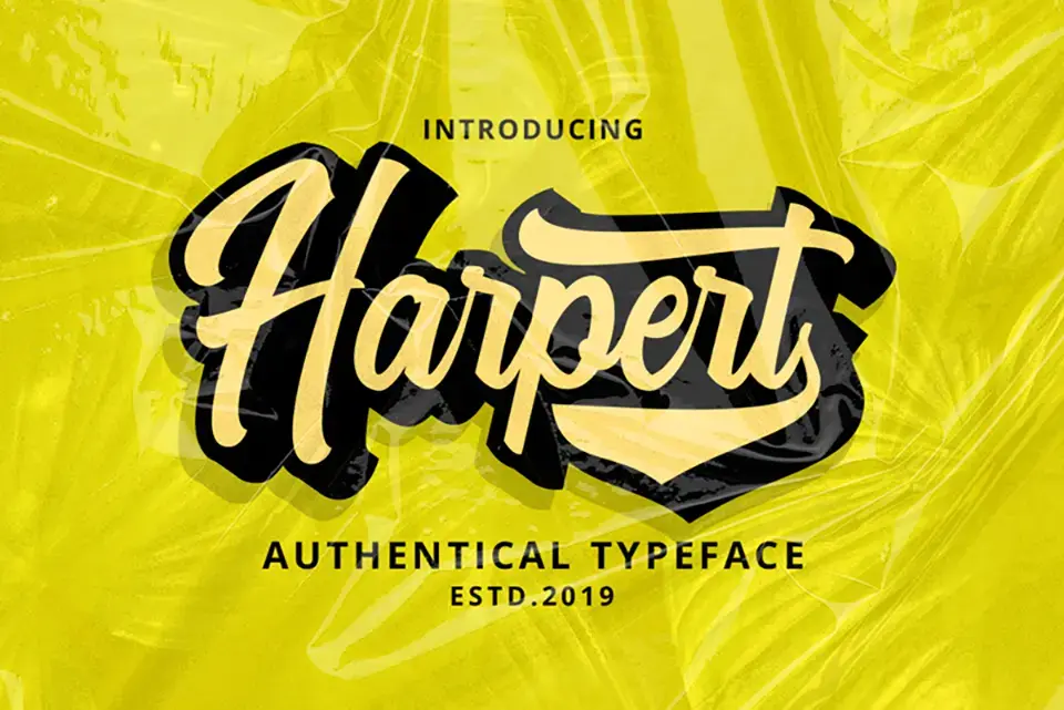 Harpert Script Font