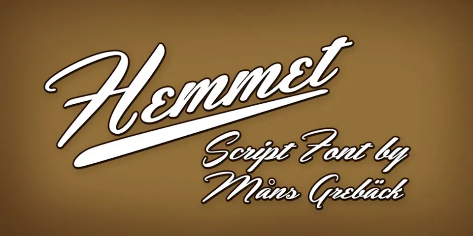Hemmet Font