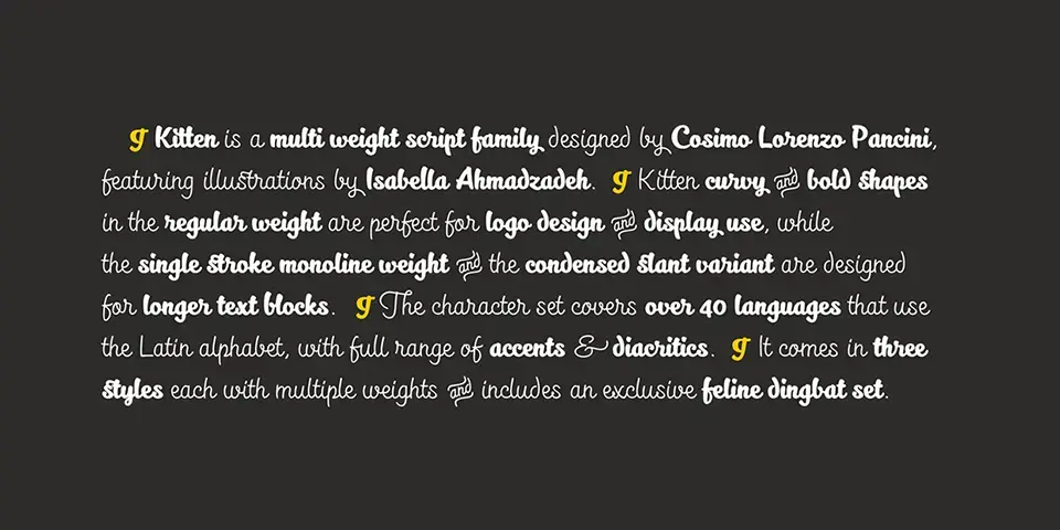 Kitten Font