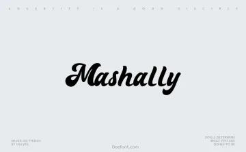 Mashally Font