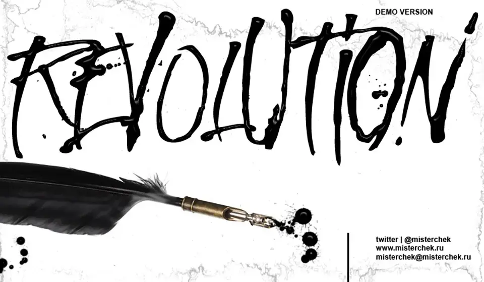 MCF Revolution Ink Font