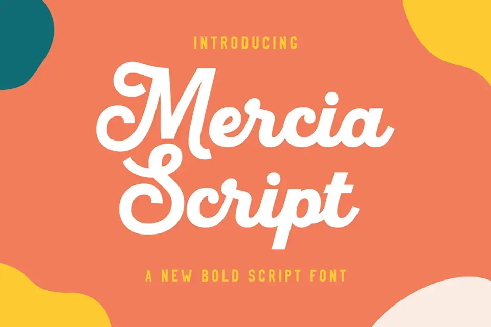 Mercia Script Font