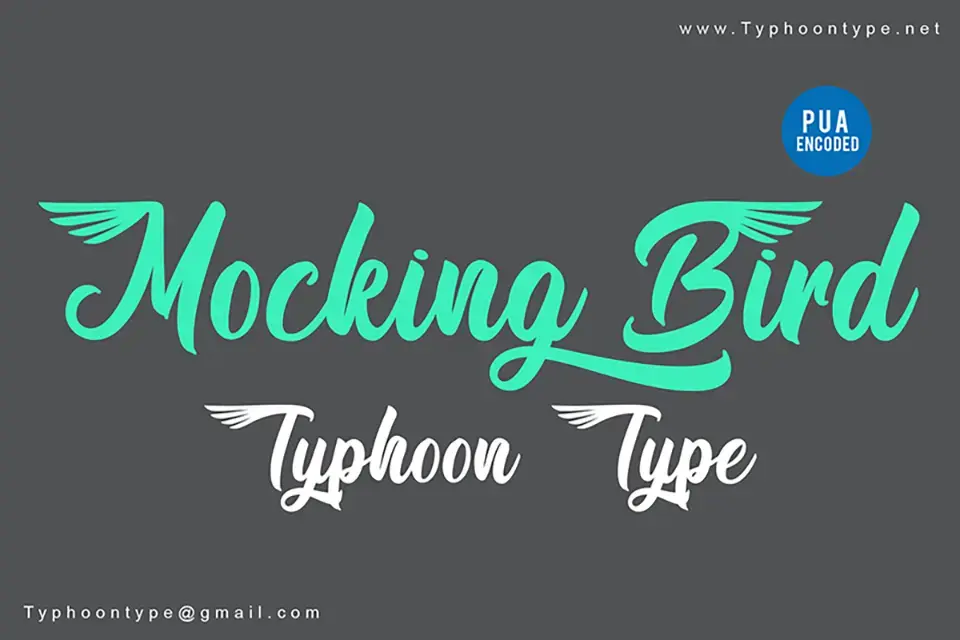 Mocking Bird Font