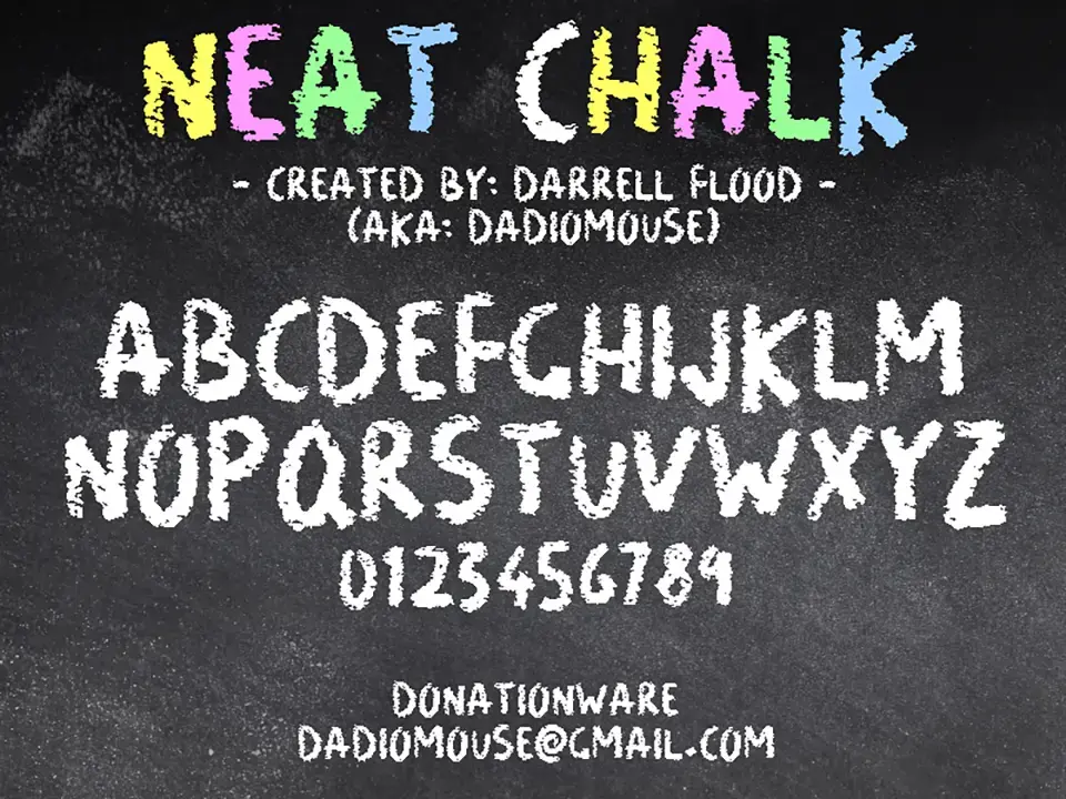 Neat Chalk Font