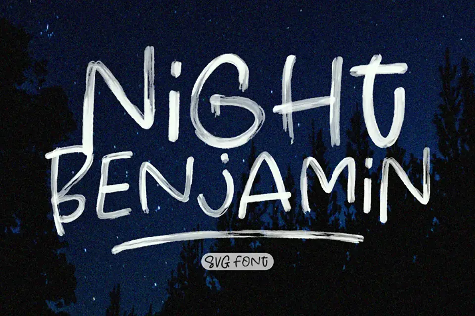 Night Benjamin Font
