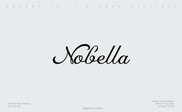 Nobella Font