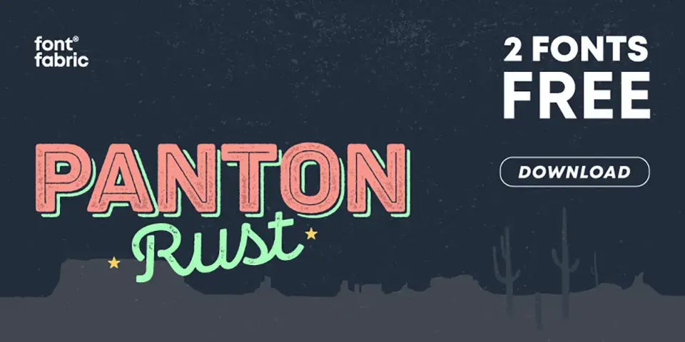 Panton Rust Scr Font