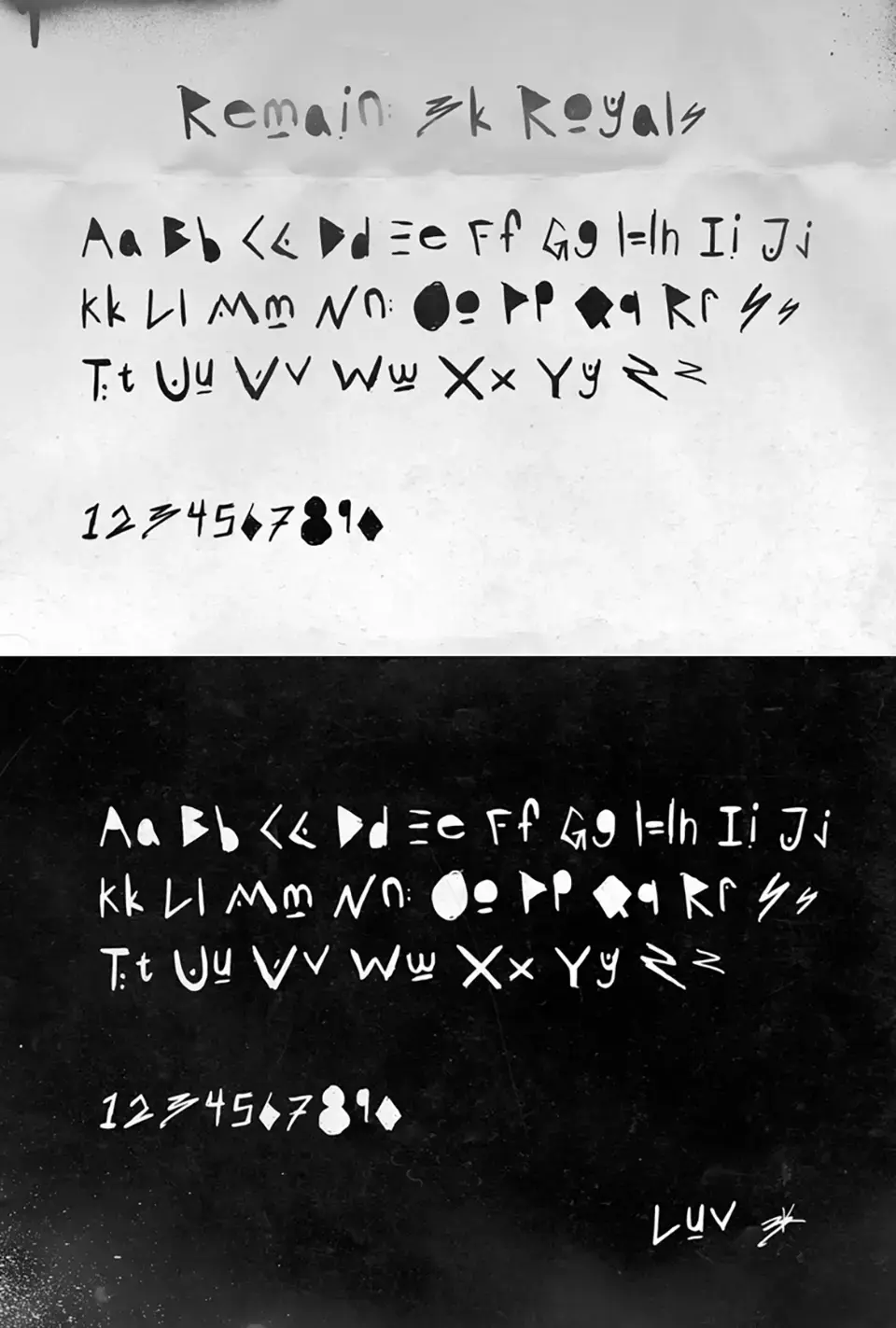 Remain3k Royals Font