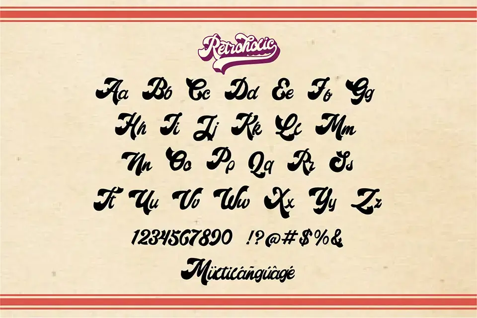 Retroholic Font