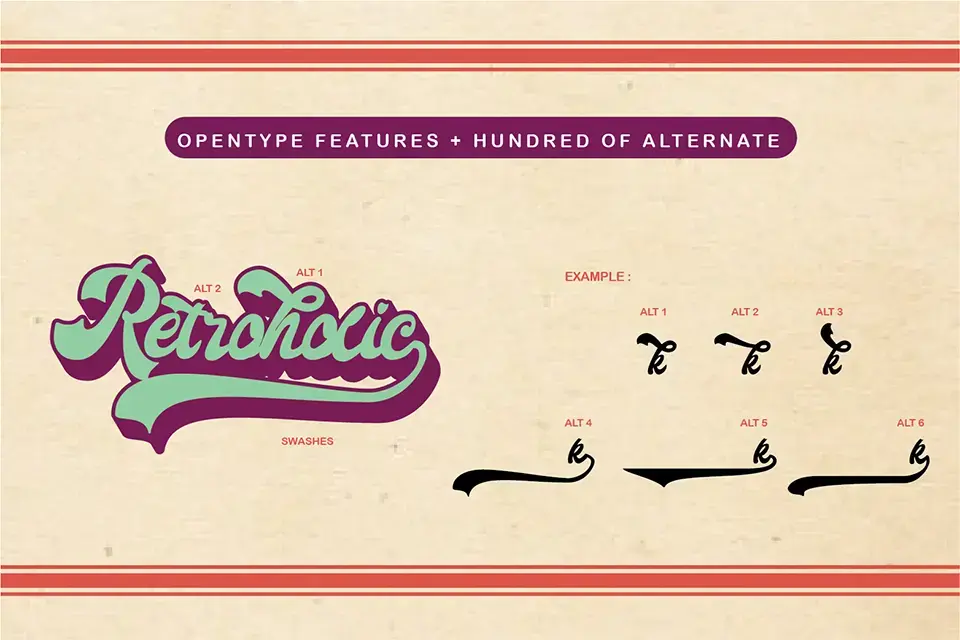 Retroholic Font