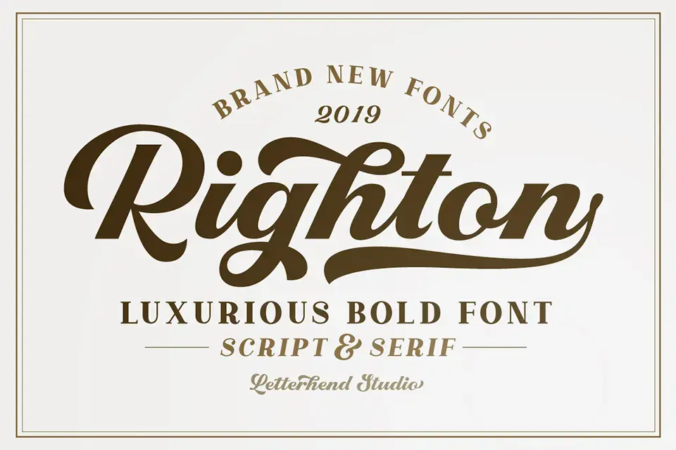 Righton Script Font