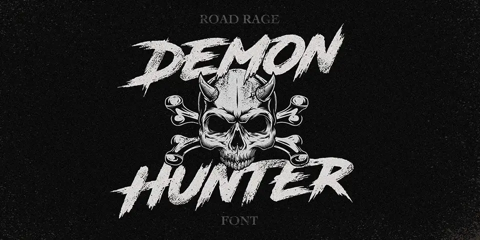 Road Rage Font