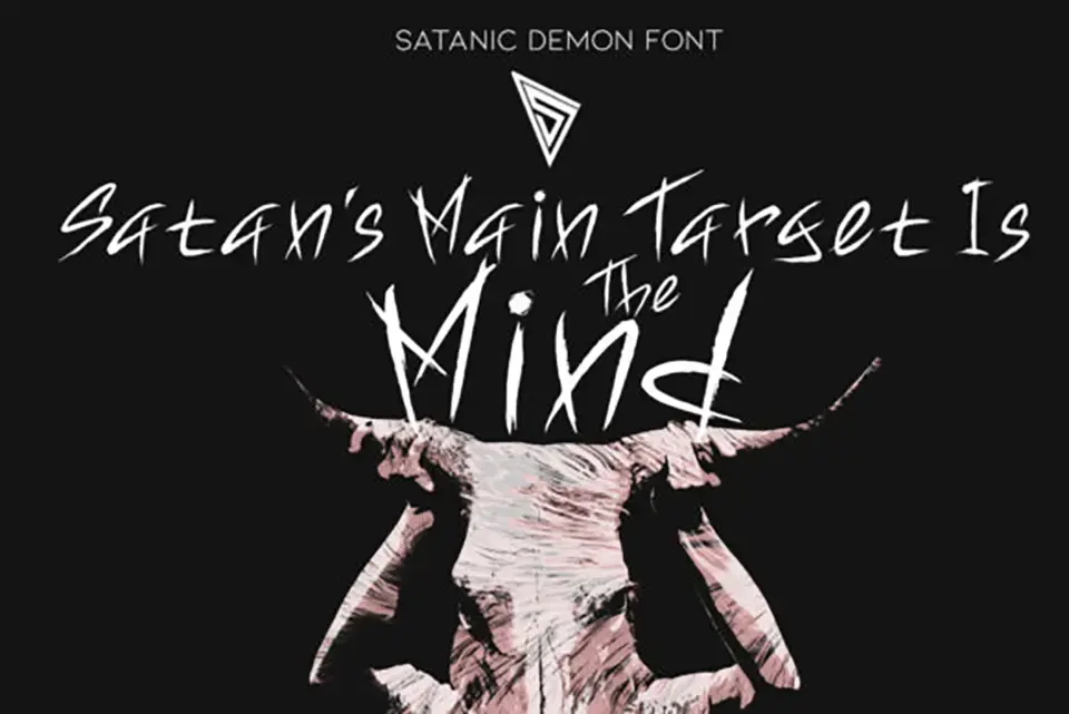 Satanic Demon Font