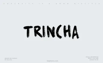 Trincha Font
