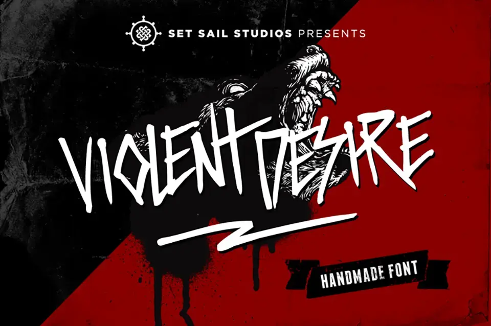 Violent Desire Font