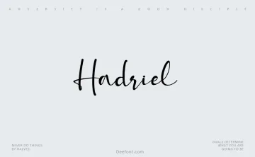 Hadriel Font