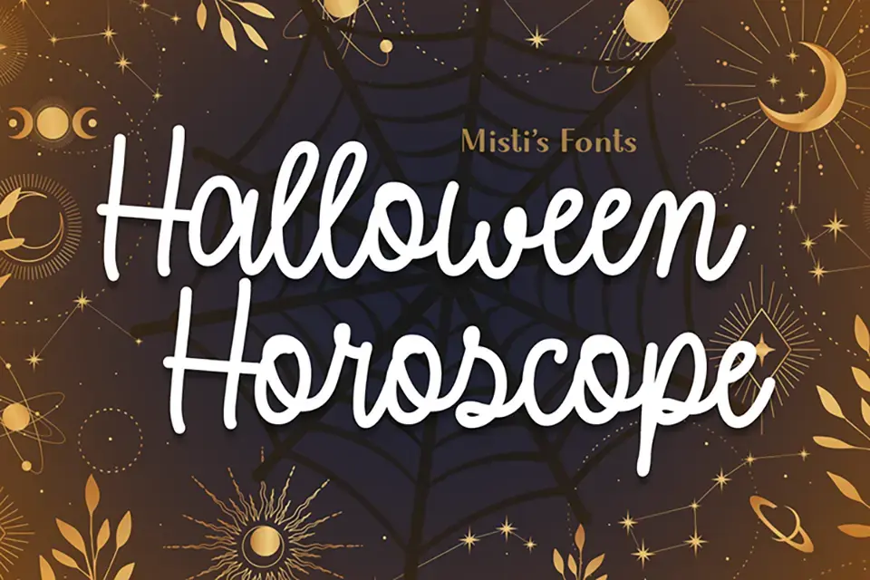 Halloween Horoscope Font