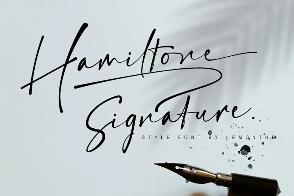 Hamiltone Font