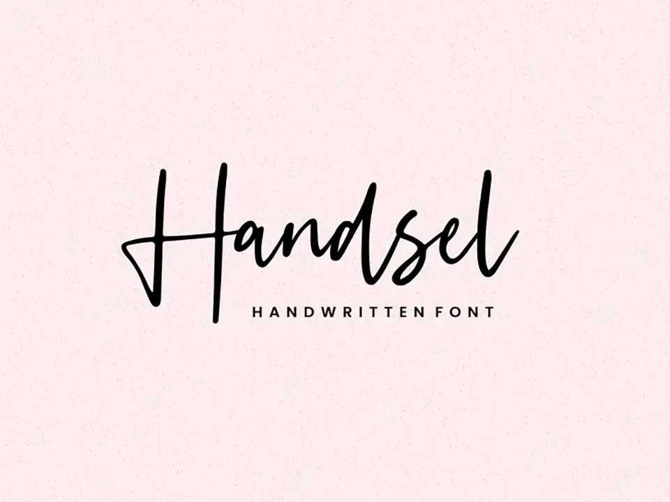 Handsel Font