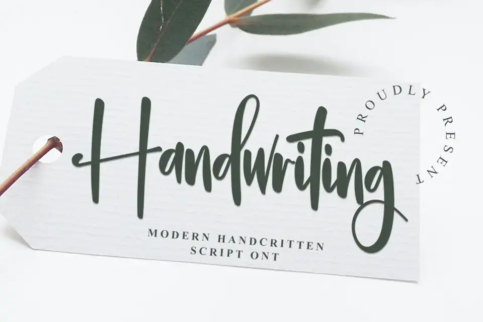 Handwriting Script Font