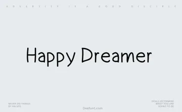 Happy Dreamer Font
