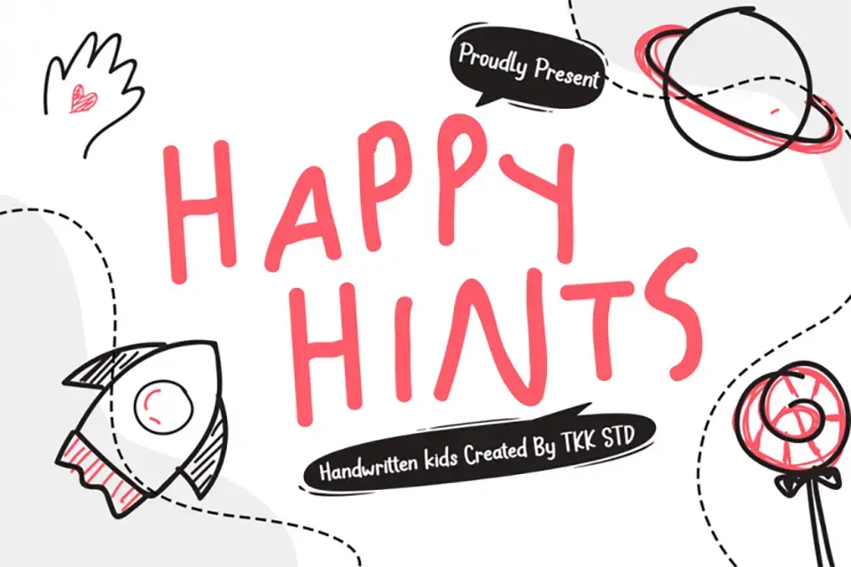 Happy Hints Font