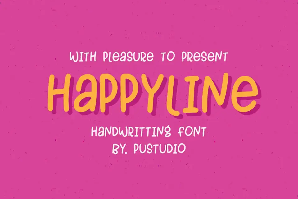 Happyline Font