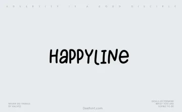 Happyline Font