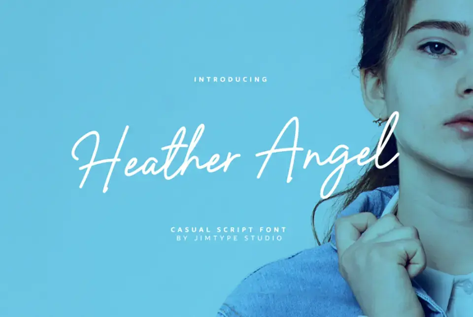 Heather Angel Font