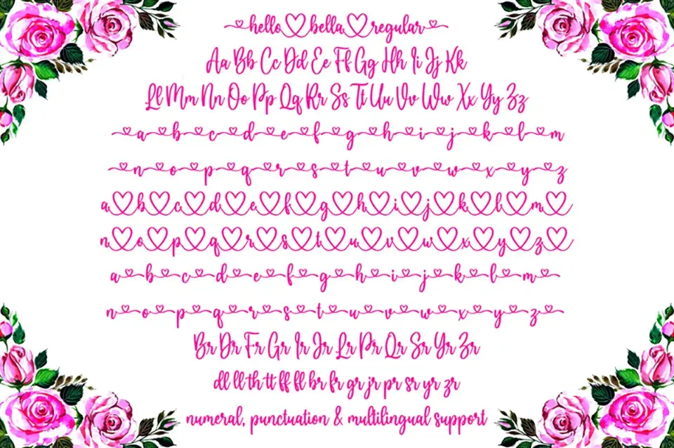 Hello Bella Font