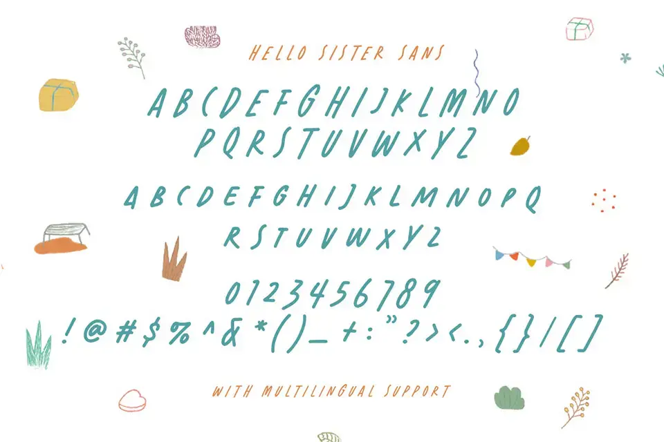 Hello Sister Sans Font